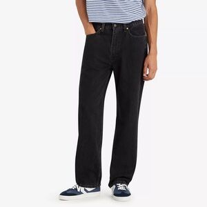 565™ LOOSE STRAIGHT MEN'S JEANS 32x28 Faded Black